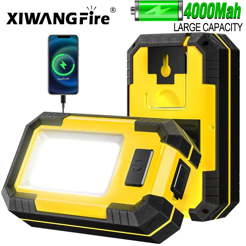 Outdoor Camping Adventure Lamp - 4000MaH Rechargeable Work Light 30W Super