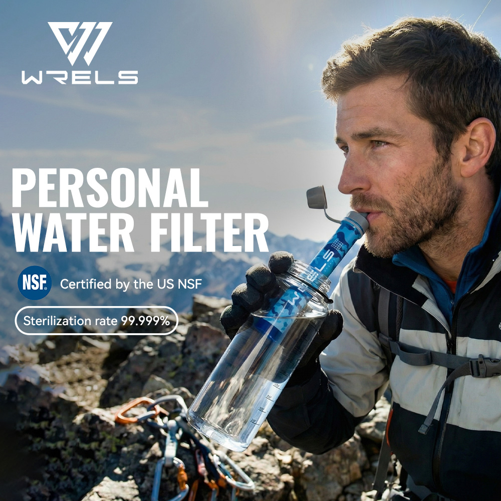 Outdoor Camping Outfit - WRELS Outdoor Portable Water Filter Set