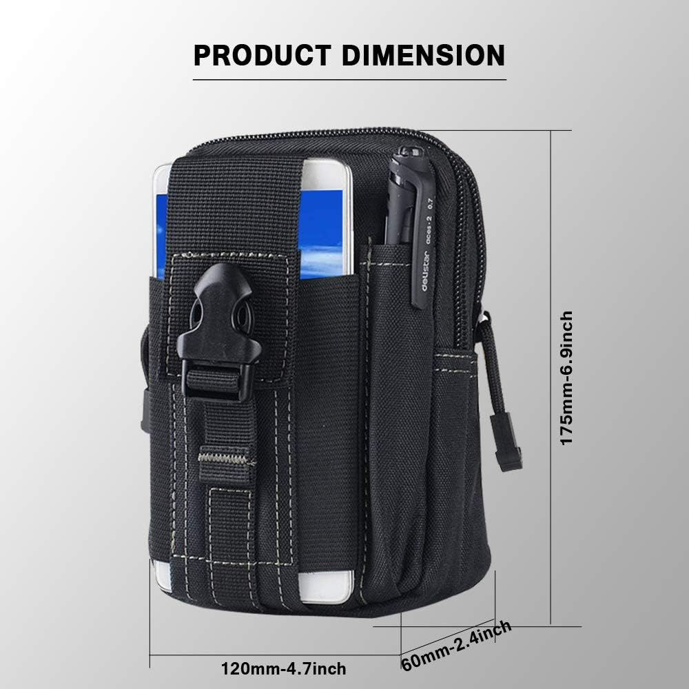 Tactical Molle Belt Pouch Mili - đánh giá và giá Outdoor Camping Gear