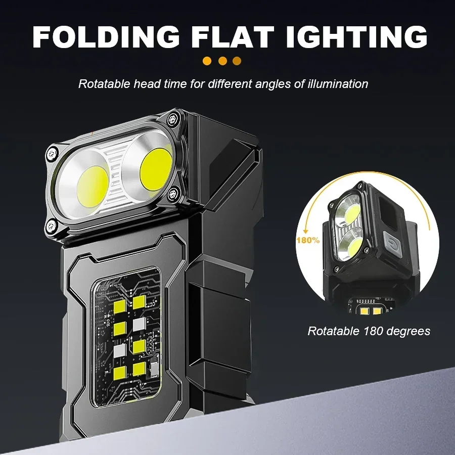 Mini Portable LED COB Flashlig - đánh giá và giá Outdoor Camping Lantern