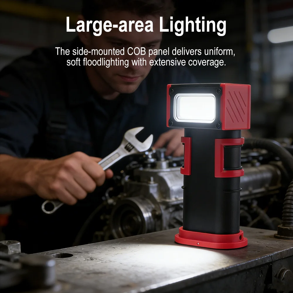 BORUiT COB LED Work Light 1000 - đánh giá và giá Outdoor Camping Adventure Lamp