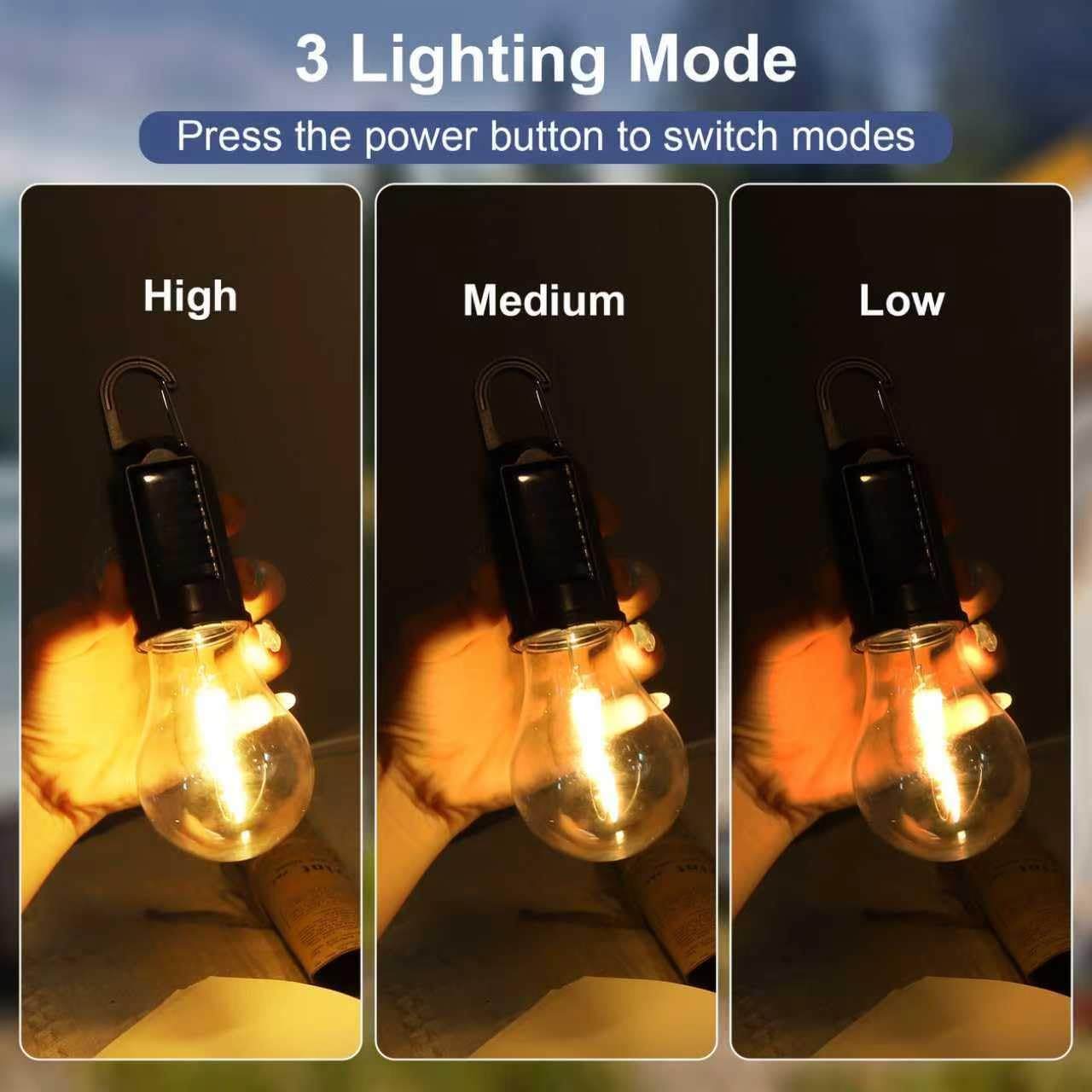 Solar LED Camping Lights Type- - đánh giá và giá Outdoor Camping Adventure Lamp