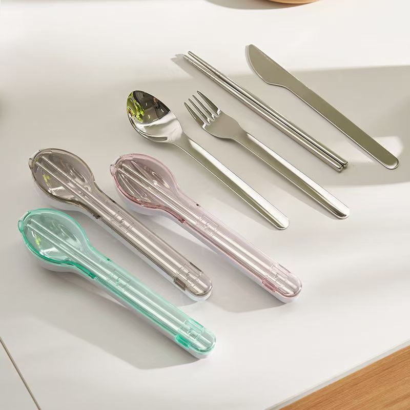 Portable Cutlery Set with Stor - đánh giá và giá Outdoor Camping Outfit