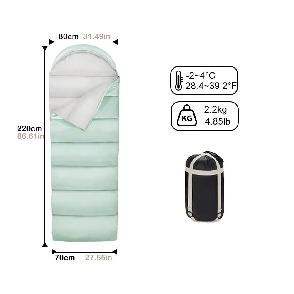 Waterproof Lightweight Adults  - đánh giá và giá Outdoor Camping Sleeping Bag