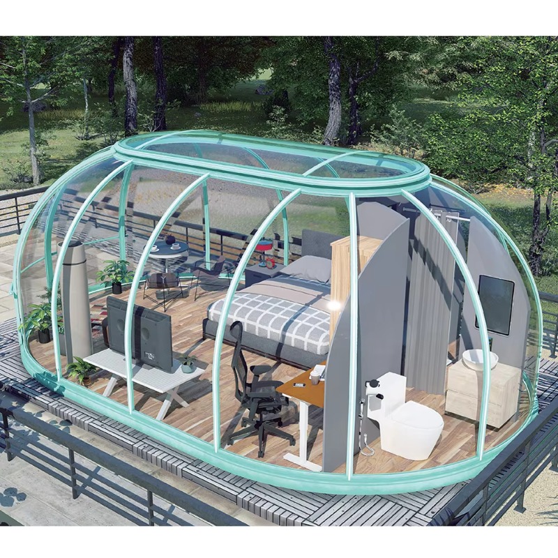 Transparent Polycarbonate Dome - đánh giá và giá Outdoor Camping Venues