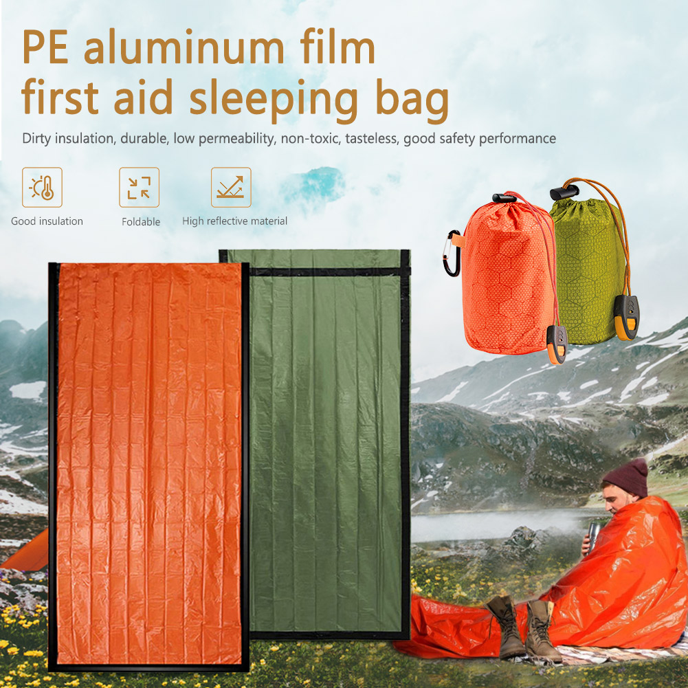 Thermal Sleeping Bag Portable  - đánh giá và giá Outdoor Camping Sleeping Bag