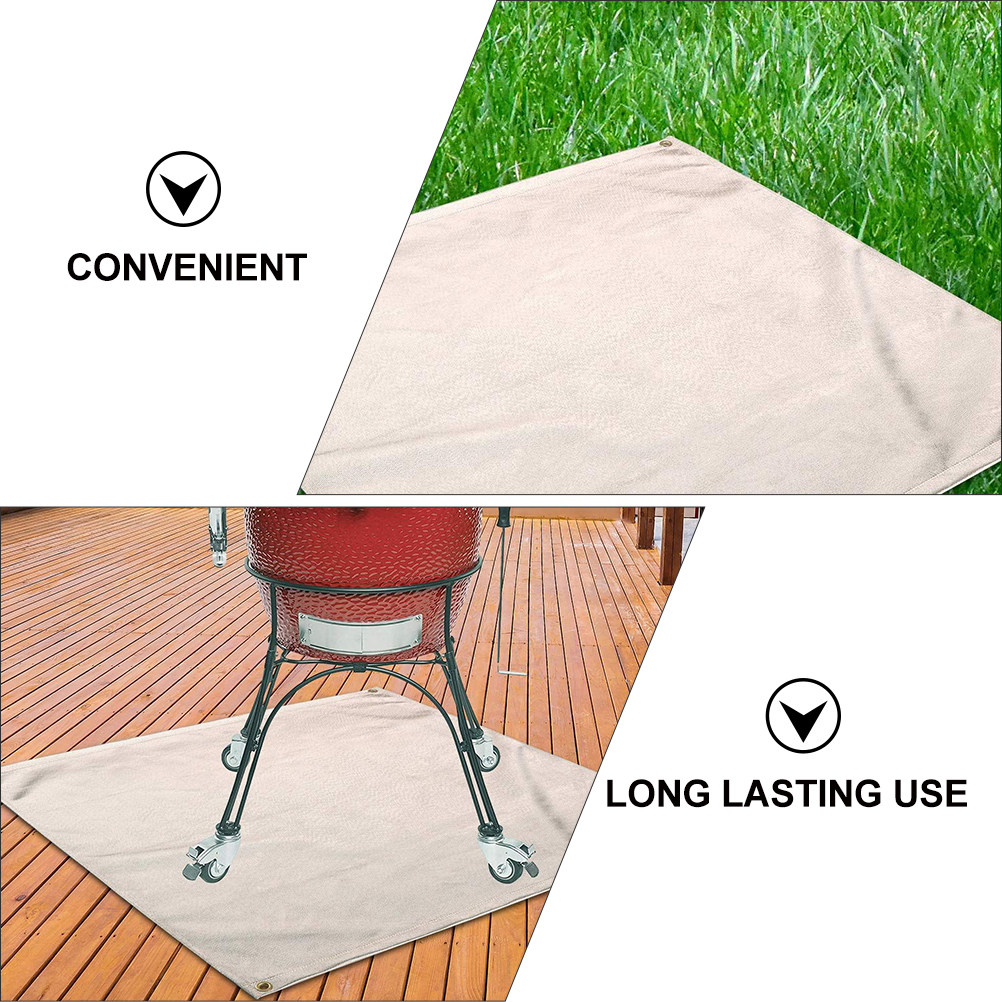 1Pcs Fire Pit Flame Retardant  - đánh giá và giá Outdoor Camping Mat