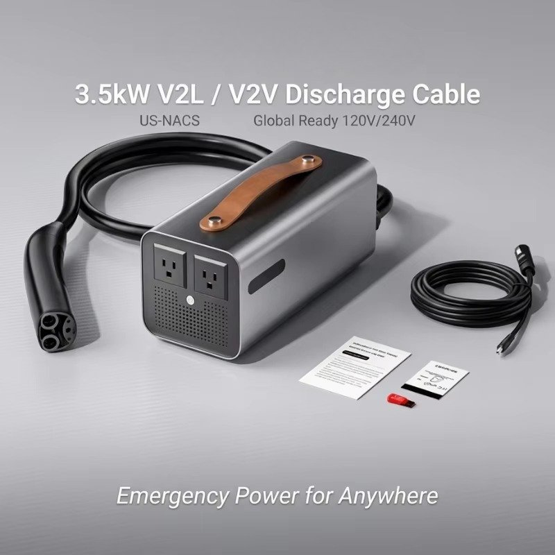 3.5kW NACS V2L Discharge Stati - đánh giá và giá Outdoor Camping Vehicle