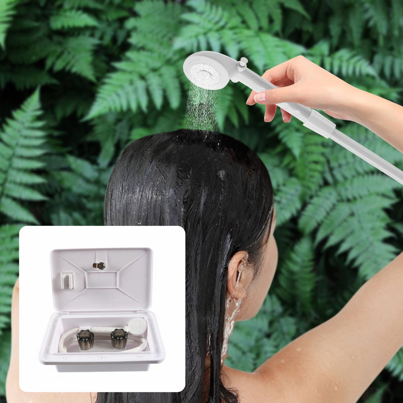 RV Exterior Shower Box Compact - đánh giá và giá Outdoor Camping Gear
