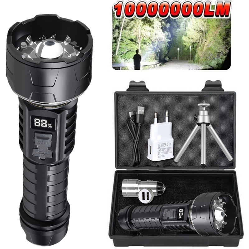 COB LED Flashlight Rechargeabl - đánh giá và giá Outdoor Camping Lantern