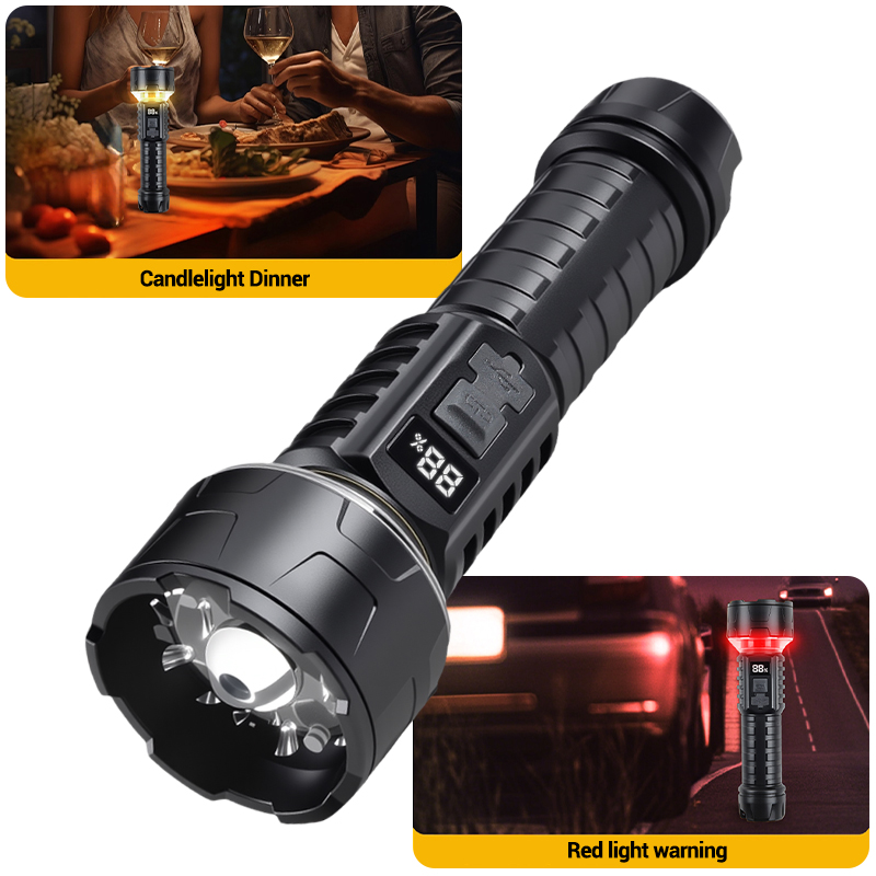 COB LED Flashlight Rechargeabl - đánh giá và giá Outdoor Camping Lantern