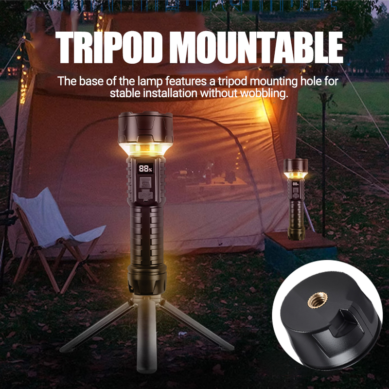 COB LED Flashlight Rechargeabl - đánh giá và giá Outdoor Camping Lantern