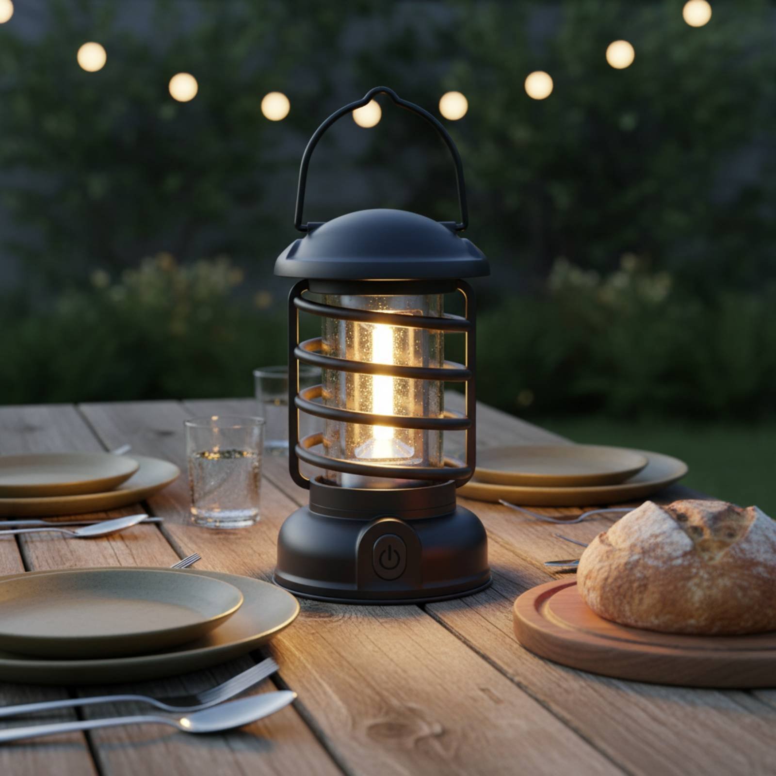 Retro Camping Lantern Two-Way  - đánh giá và giá Outdoor Camping Lantern