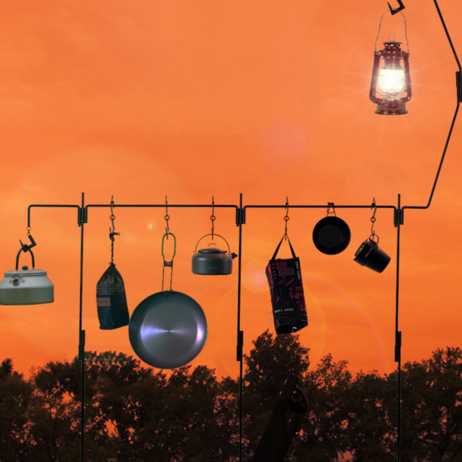 Camping Lantern Stand Easy to  - đánh giá và giá Outdoor Camping Gear