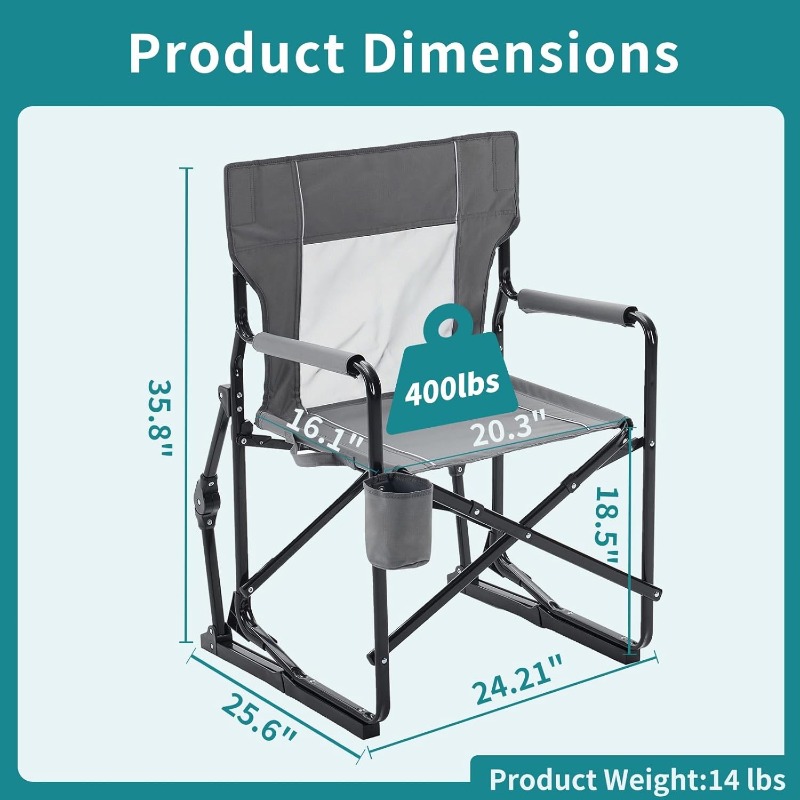 Outdoor Freestyle Rocker Campi - đánh giá và giá Outdoor Camping Rocking Chair