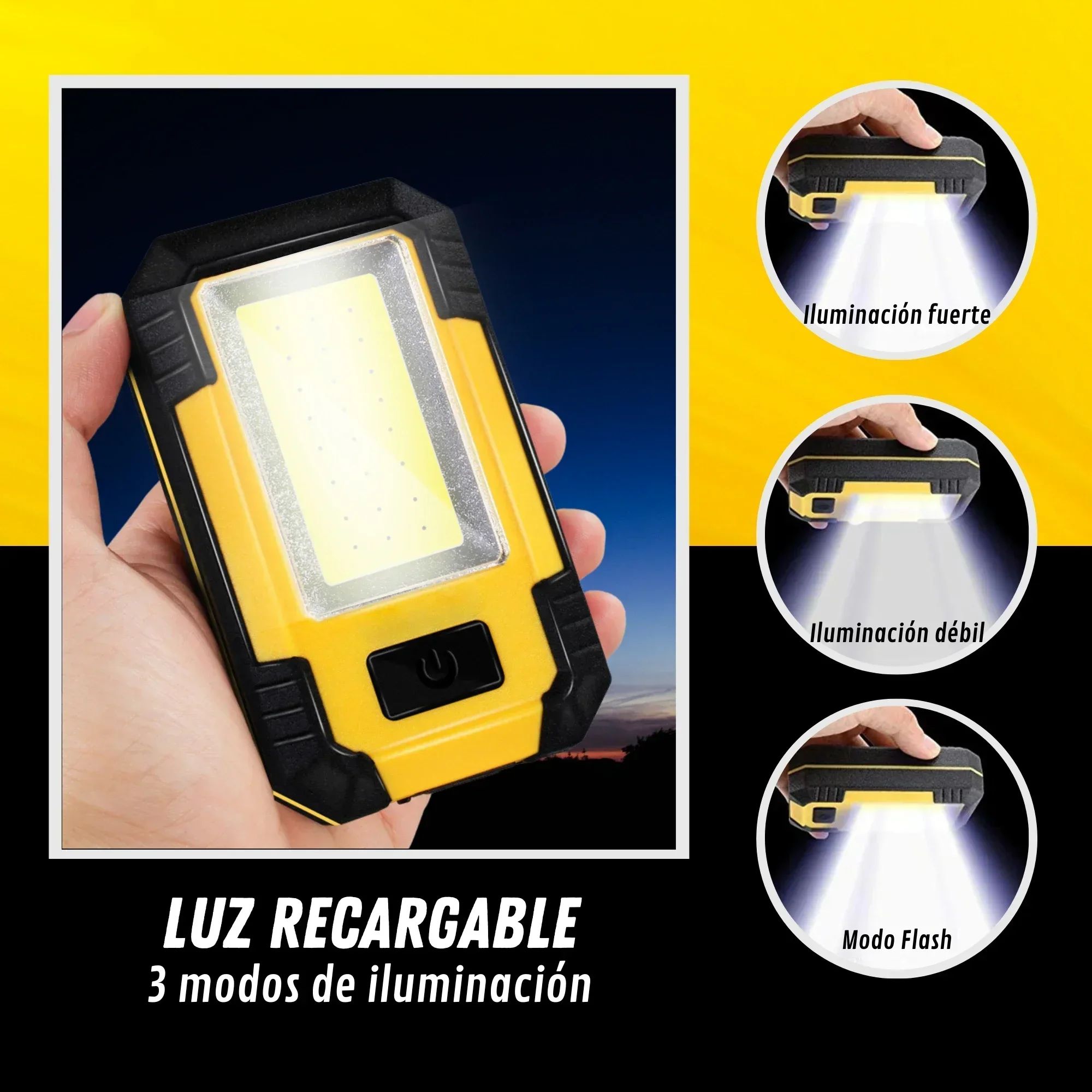 Portable 4000MaH Rechargeable  - đánh giá và giá Outdoor Camping Lantern