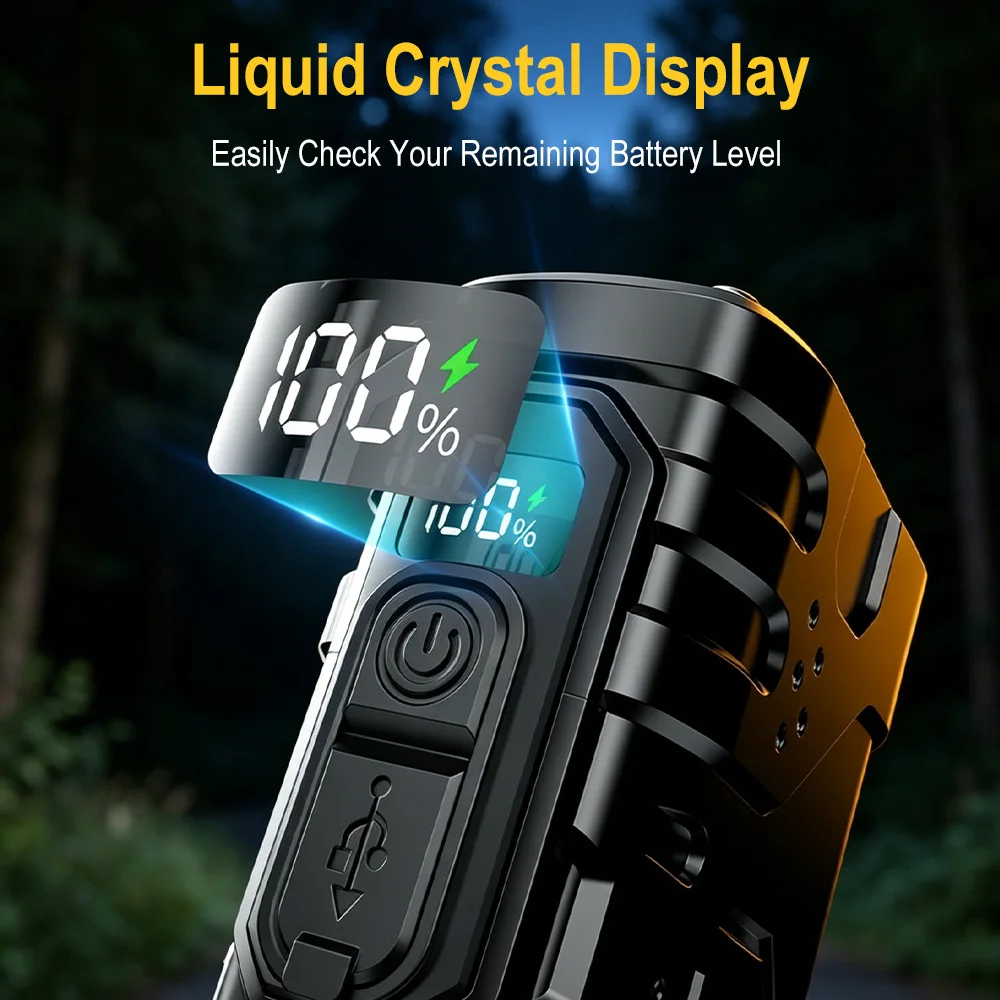 BORUIiT Hand Crank EDC LED Fla - đánh giá và giá Outdoor Camping Lantern