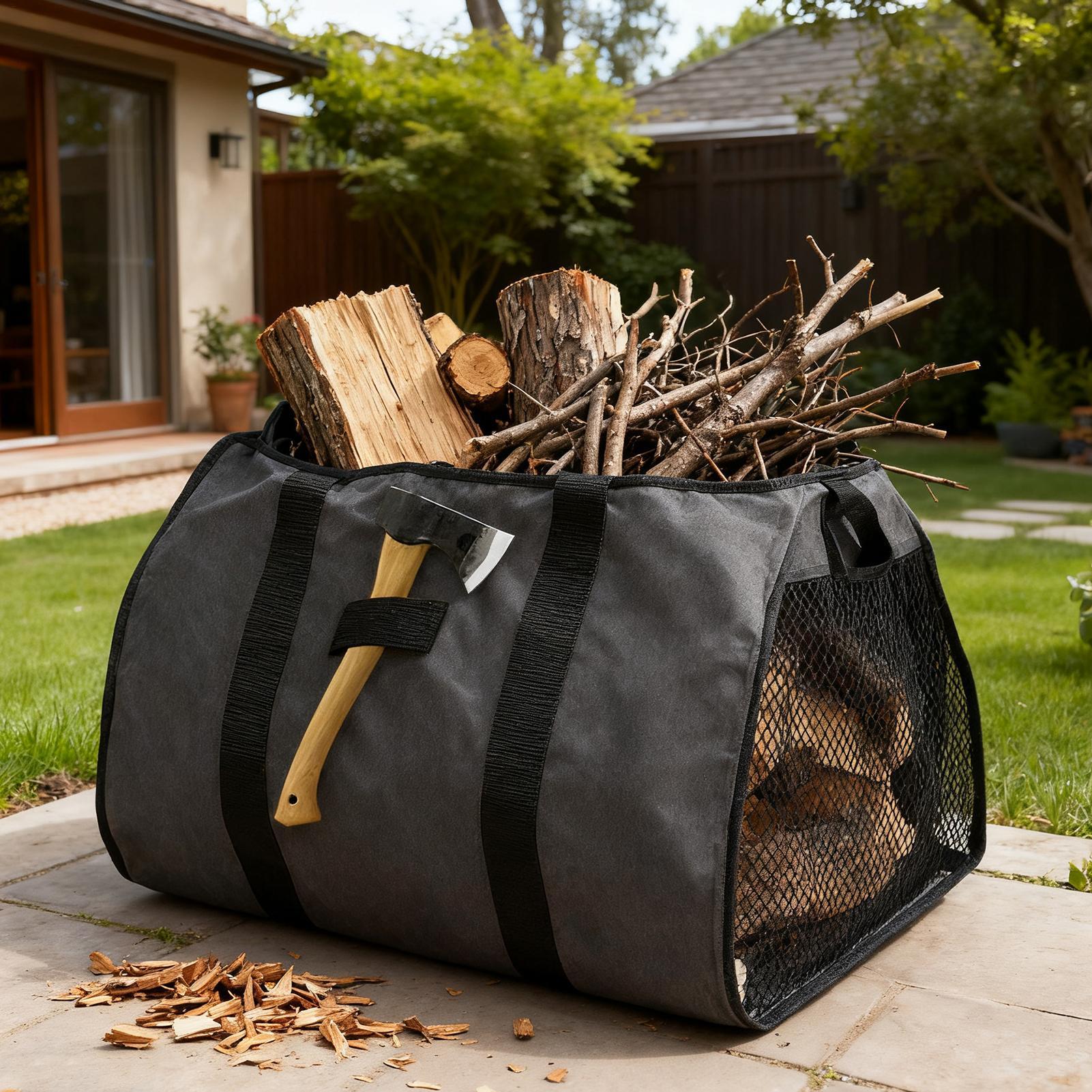 Firewood Carrier Large Portabl - đánh giá và giá Outdoor Indoor Camping