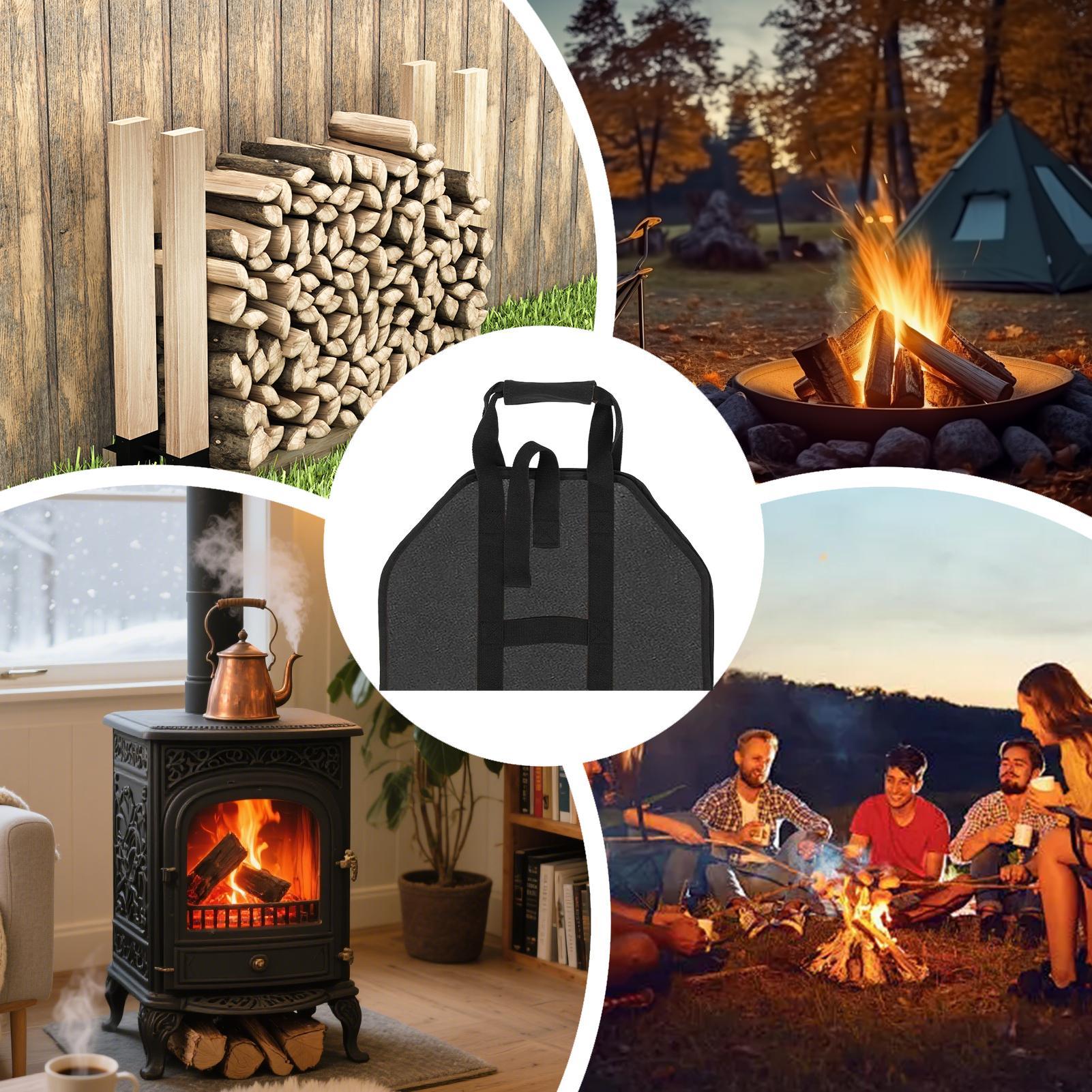 Firewood Carrier Large Portabl - đánh giá và giá Outdoor Indoor Camping