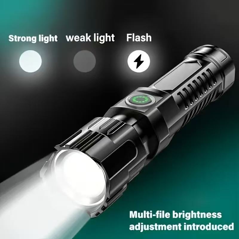 New High-power Led Flashlight  - đánh giá và giá Outdoor Camping Adventure Lamp