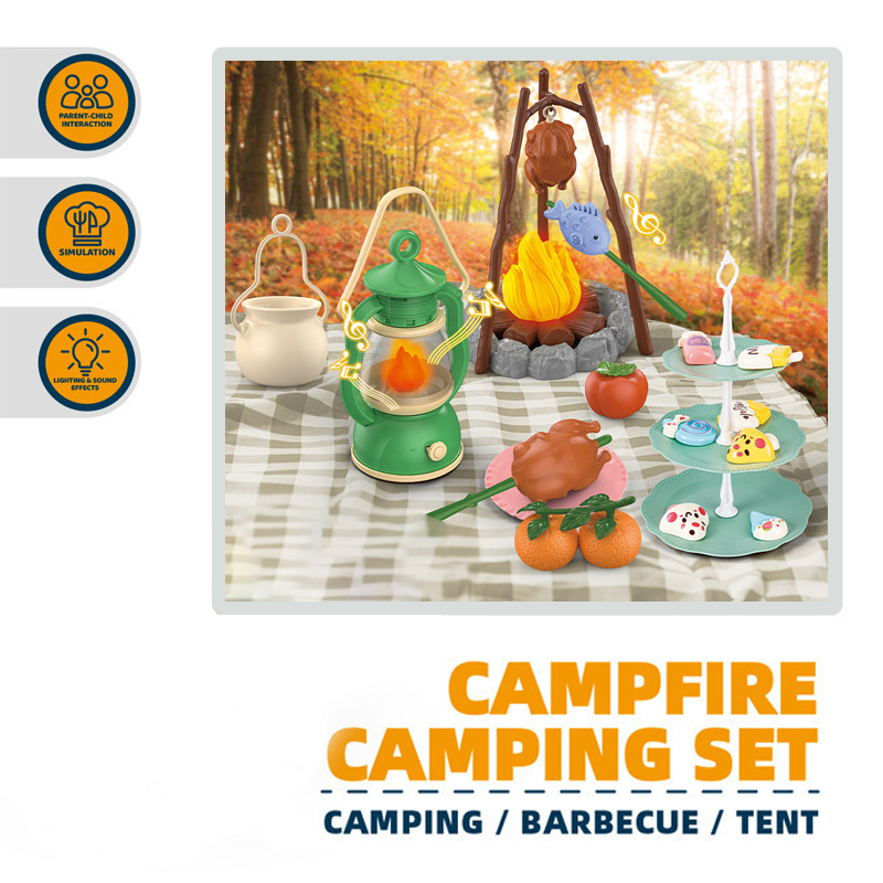 Kids Camping Set Campfire Pret - đánh giá và giá Outdoor Indoor Camping