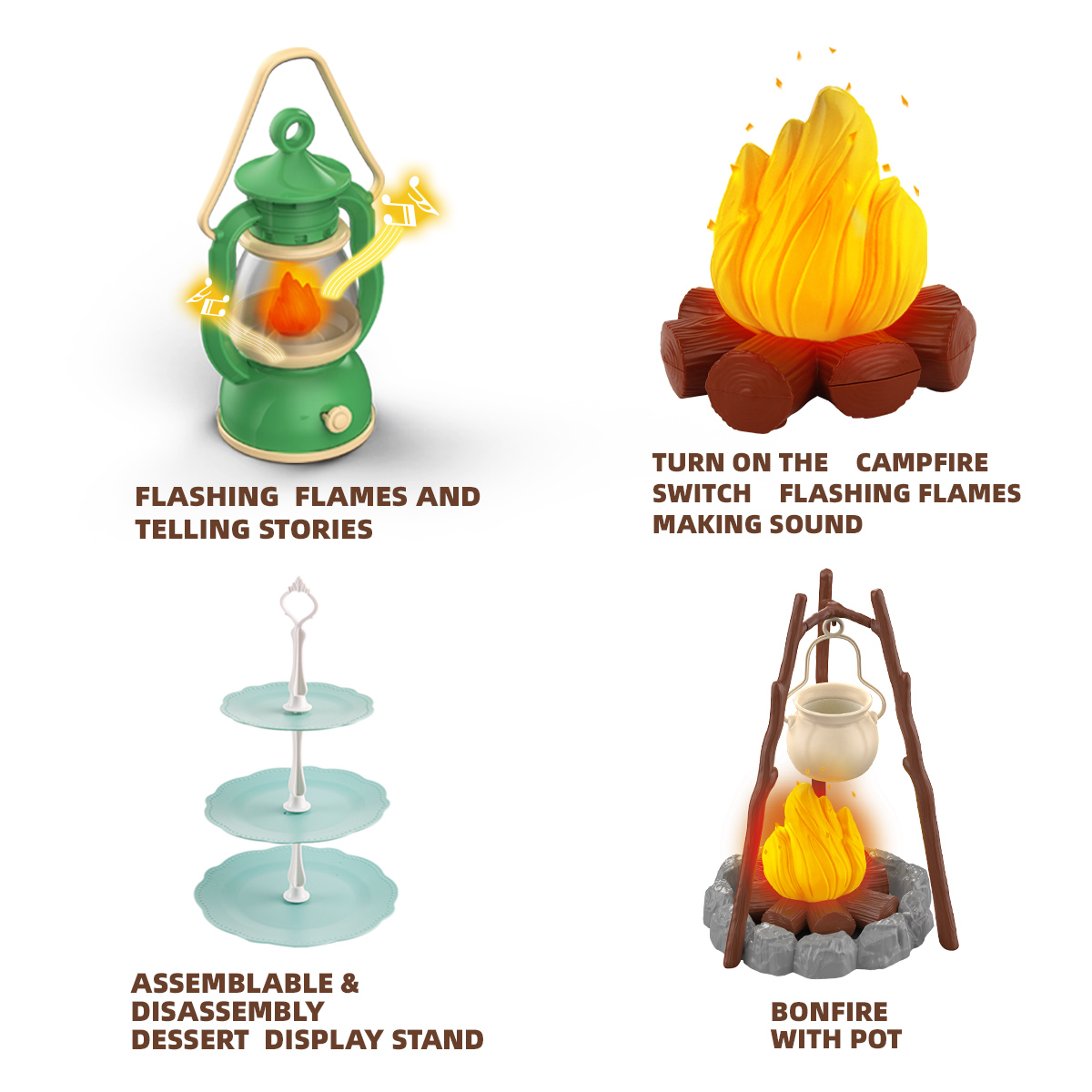 Kids Camping Set Campfire Pret - đánh giá và giá Outdoor Indoor Camping
