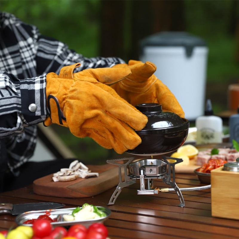 Outdoor BBQ Grilling Heatproof - đánh giá và giá Outdoor Camping Gear