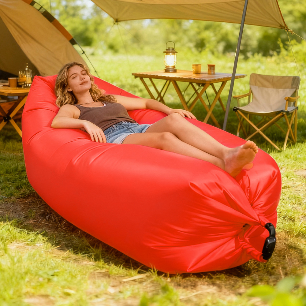 Multi‑Color Portable Lazy Infl - đánh giá và giá Outdoor Camping Sleeping Bag