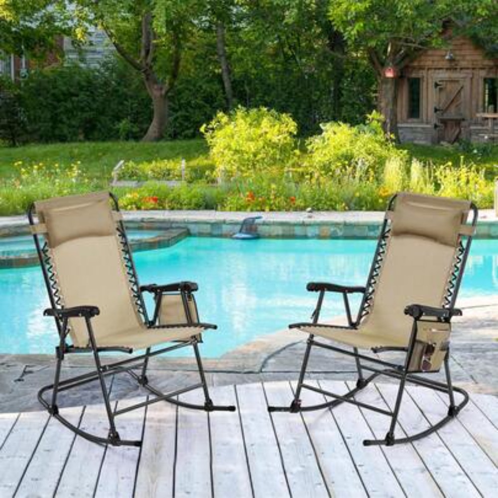 26 Inch Outdoor Rocking Chair  - đánh giá và giá Outdoor Camping Rocking Chair