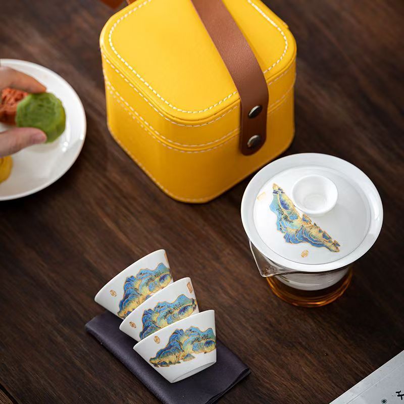 Travel Jade White Porcelain Te - đánh giá và giá Outdoor Camping Outfit