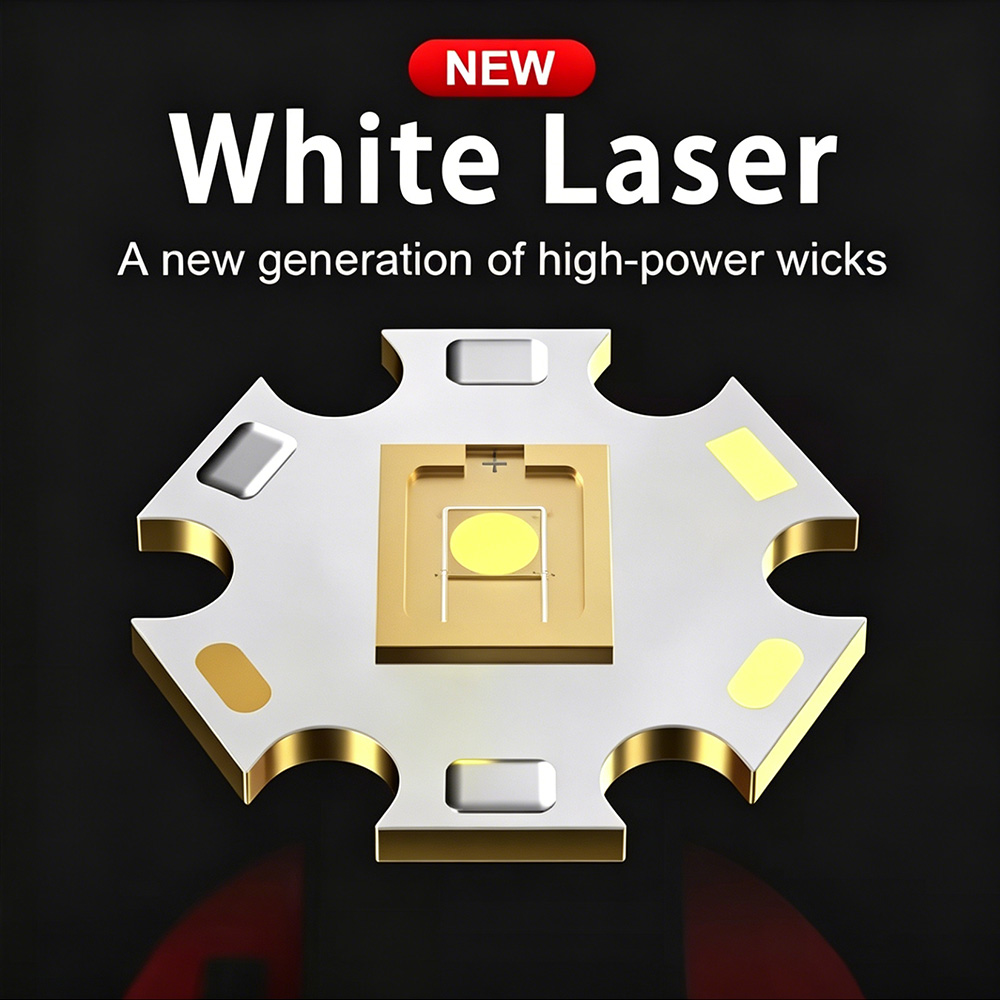 White Laser High Power Flashli - đánh giá và giá Outdoor Camping Lantern