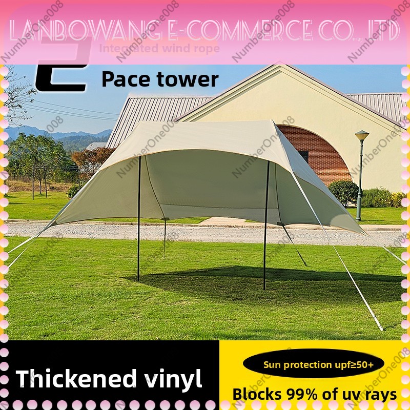 Large Thickened Waterproof Cam - đánh giá và giá Outdoor Camping Canopy