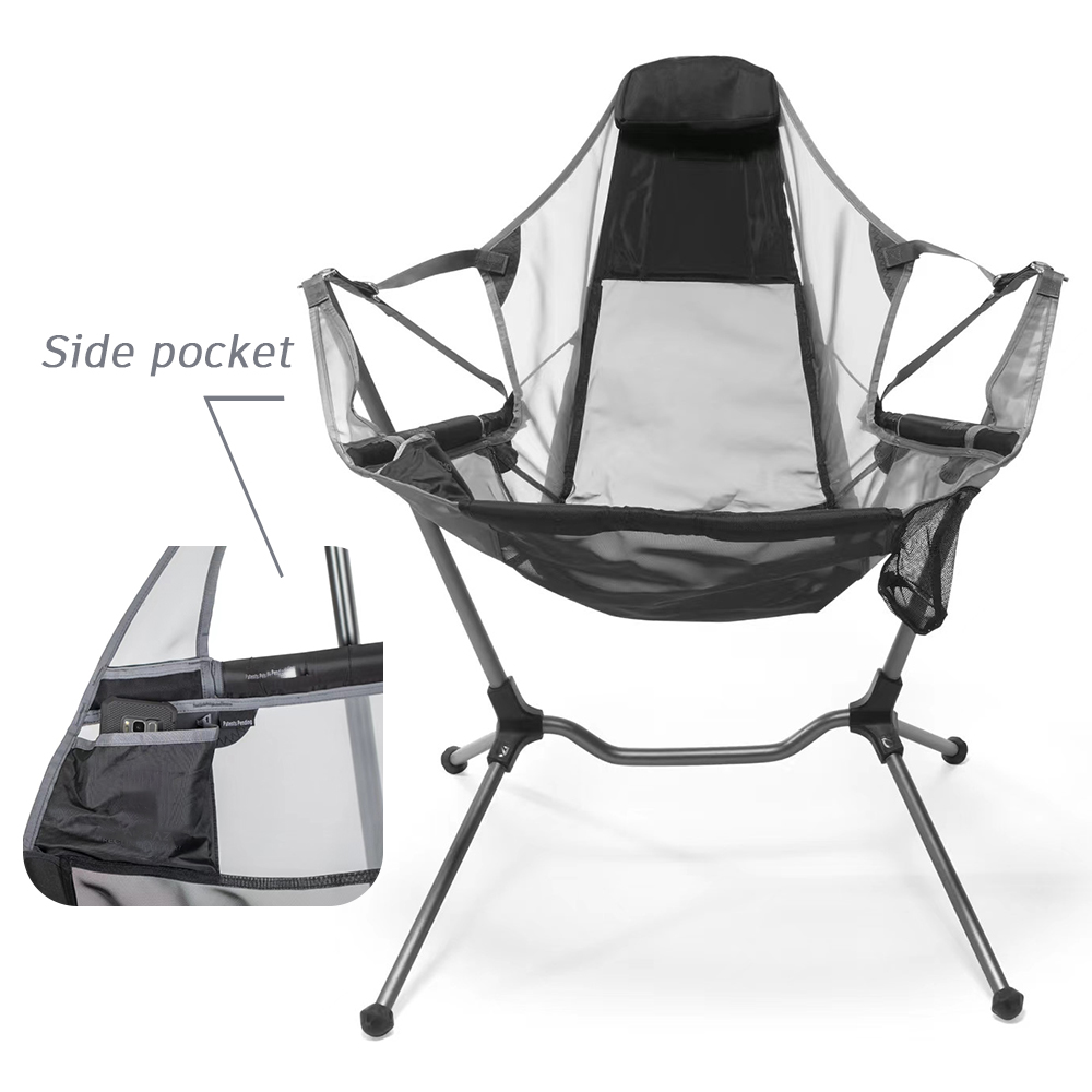 Portable Aluminum Beach Foldin - đánh giá và giá Outdoor Camping Rocking Chair